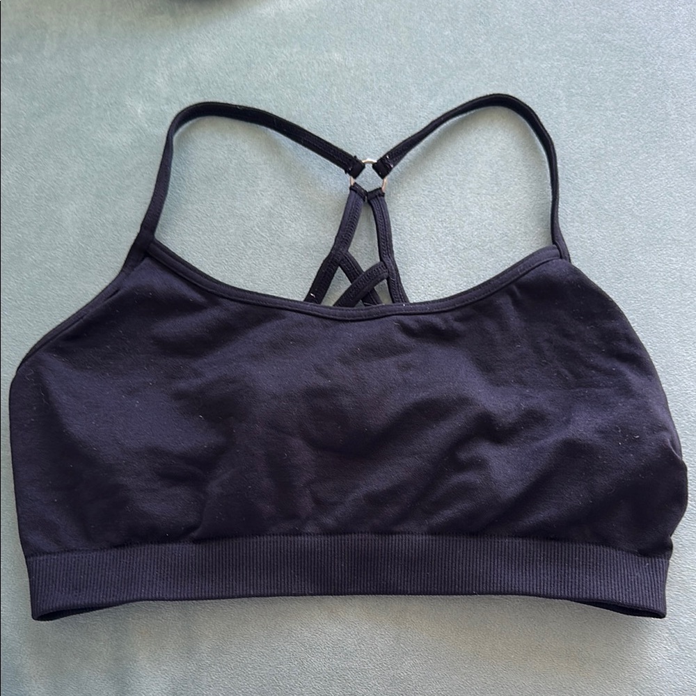 LF Black Strappy Women's Bralette